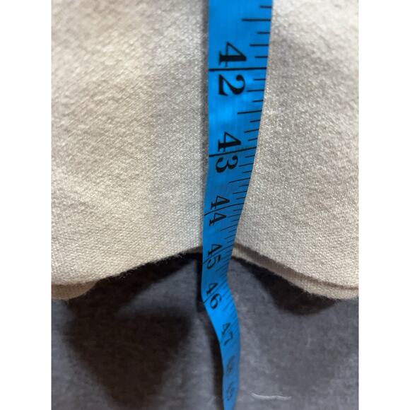 Modern Citizen Off Shoulder V Neck Sweater Knit Midi Dress Beige Sz S NWOT $169 - Picture 14 of 14